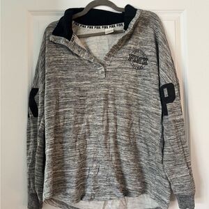 PINK Victoria's Secret Heathered Gray Pullover